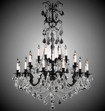 American Brass & Crystal CH9868-A-01G-PI - 32 Light Chandelier
